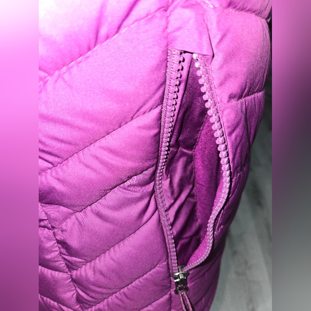 NWT Columbia Women's Purple Omni-Heat Puffer Vest - Picture 4 of 15